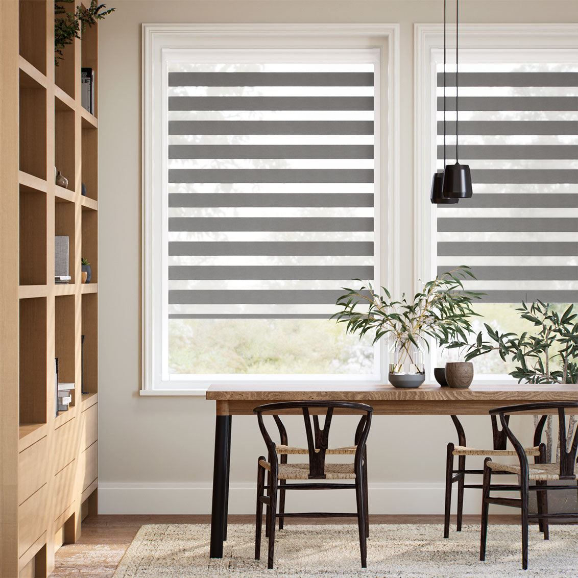 Colorized PerfectFIT Enjoy Dimout Zinc Roller Blind 2471
