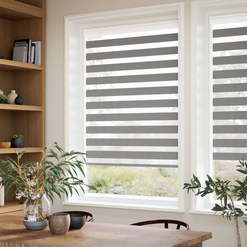 ColorizedZoom PerfectFIT Enjoy Dimout Zinc Roller Blind 2471