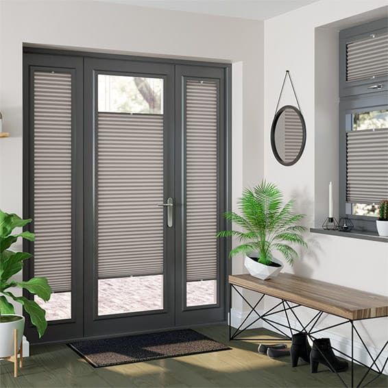ColorizedZoom PerfectFIT DuoLight Gainsboro Grey Thermal Blind 2524