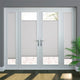 Colorized PerfectFIT DuoLight Grey Thermal Blind 2526
