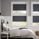 Colorized PerfectFIT Canali Blackout Charcoal Grey Roller Blind 2568