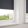 ColorizedZoom PerfectFIT Canali Blackout Charcoal Grey Roller Blind 2568