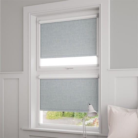 ColorizedZoom PerfectFIT Canali Blackout Silver Grey Roller Blind 2574