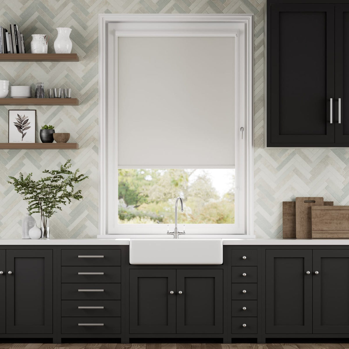 Colorized PerfectFIT Sorrento Blackout Cloud Roller Blind 2595