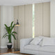 ColorizedZoom Moda Stone Grey Panel Blind 2666