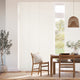 Colorized Eclipse White Panel Blind 2681