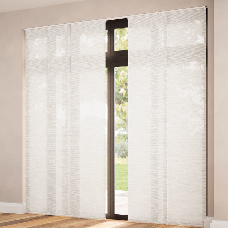 ColorizedZoom Nevada Limestone Panel Blind 2698