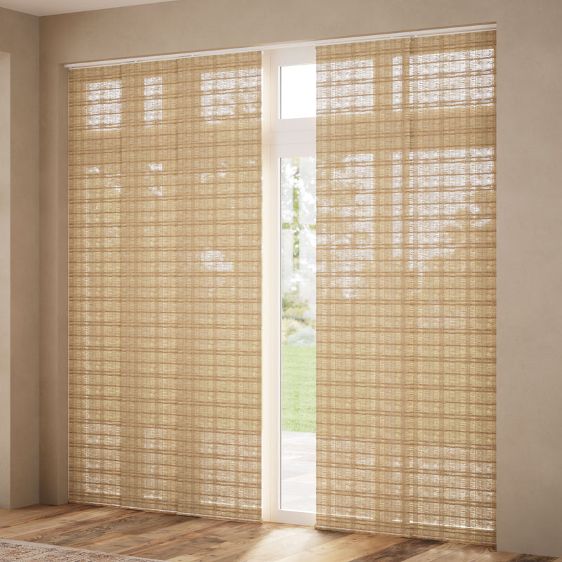ColorizedZoom Moreno Oak Panel Blind 2700