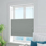 ColorizedZoom DuoShade Top Down/Bottom Up Nickel Grey Thermal Blind 2733