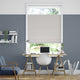Colorized DuoShade Top Down/Bottom Up Grey Thermal Blind 2730