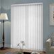 ColorizedZoom Madrid Geo White Vertical Blind 2766