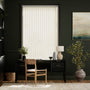 Colorized Serena Ecru Vertical Blind 2784
