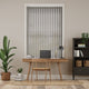 Colorized Grazia Storm Grey  Vertical Blind 2842