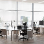 ColorizedZoom Contract Metropolis PVC Cool White Vertical Blind 2849
