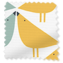 ColorizedSwatch Expressions Lintu Birds Fruit Punch Blackout Blind for DAKSTRA®/RoofLITE® Windows sample image 2911