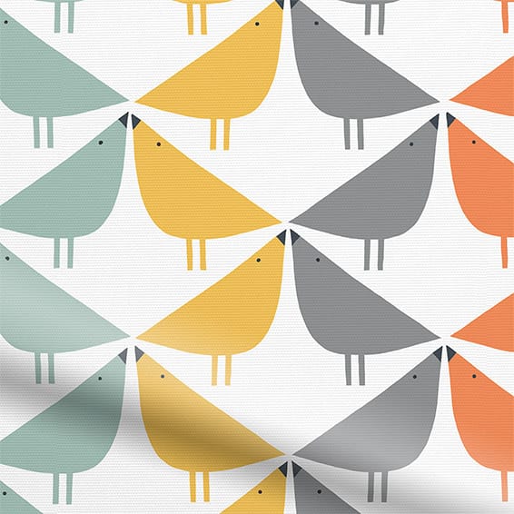 ColorizedZoom Expressions Lintu Birds Fruit Punch Blackout Blind for DAKSTRA®/RoofLITE® Windows 2911