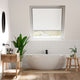 Colorized Elements Pure White Blackout Blind for DAKSTRA®/RoofLITE® Windows 2933