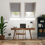 Colorized Expressions Dark Grey Blackout Blind for FAKRO® Windows 2945
