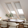 ColorizedZoom Expressions Cool Grey Blackout Blind for Keylite® Windows 2996
