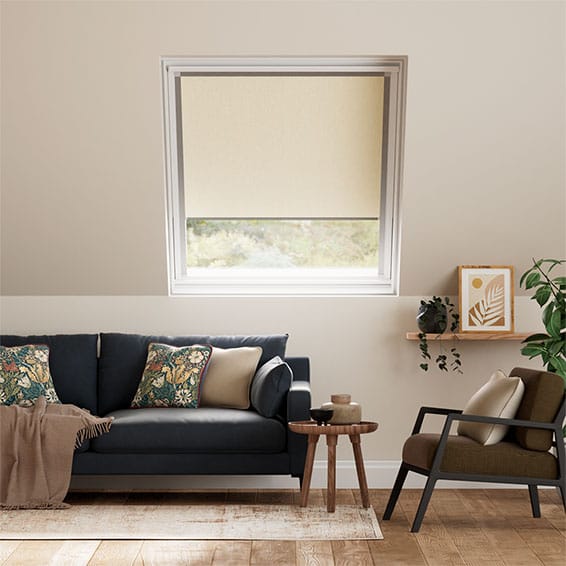 Colorized Expressions Cappuccino Blackout Blind for Keylite® Windows 2990