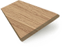 ColorizedSwatch Metropolitan Classic Oak Wooden Blind - 50mm Slat sample image 3136