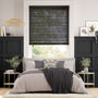 Colorized Metropolitan Midnight Wooden Blind - 50mm Slat 3132