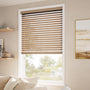 ColorizedZoom Chestnut Faux Wood Blind - 50mm Slat 3153