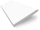 ColorizedSwatch Ice White Faux Wood Blind - 50mm Slat sample image 3156
