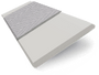 ColorizedSwatch Thunder Grey & Stone Wooden Blind - 50mm Slat sample image 3175
