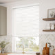 ColorizedZoom Atlanta Icy White Faux Wood Blind - 50mm Slat 3228
