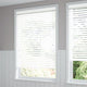 ColorizedZoom Chiffon White Wooden Blind - 50mm Slat 3245