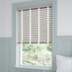ColorizedZoom Pale Grey & White Chantilly Wooden Blind - 50mm Slat 3265