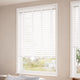 ColorizedZoom Alto White & Tundra Faux Wood Blind - 50mm Slat 3272