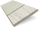 ColorizedSwatch Birch Bark & Nickel Faux Wood Blind - 50mm Slat sample image 3274