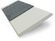 ColorizedSwatch Grey Goose & Anthracite Faux Wood Blind - 50mm Slat sample image 3282