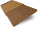 ColorizedSwatch Vintage Oak & Camel Wooden Blind - 50mm Slat sample image 3295