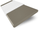 ColorizedSwatch Cobblestone Grey & Chalk Faux Wood Blind - 50mm Slat sample image 3300