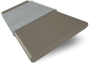ColorizedSwatch Cobblestone Grey & Smoke Faux Wood Blind - 50mm Slat sample image 3301