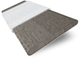 ColorizedSwatch Graphite Grain & Tundra Faux Wood Blind - 50mm Slat sample image 3302