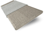 ColorizedSwatch Grey Silver Grain & Warm Grey Faux Wood Blind - 50mm Slat sample image 3303