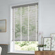 ColorizedZoom Harbour Grey & Chalk Faux Wood Blind - 50mm Slat 3304