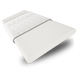 ColorizedSwatch Cumulus White & Cloud Wooden Blind - 50mm Slat sample image 3334