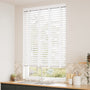 ColorizedZoom Cumulus White & Cloud Wooden Blind - 50mm Slat 3334