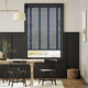 Colorized Midnight Blue & Ink Wooden Blind - 50mm Slat 3337