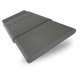 ColorizedSwatch Everest Grey & Anthracite Wooden Blind- 50mm Slat sample image 3345