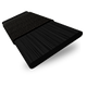 ColorizedSwatch Natural Bamboo Midnight & Jet Wooden Blind - 50mm Slat sample image 3372