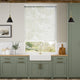 Colorized Natural Bamboo Snow & Tundra Wooden Blind - 50mm Slat 3375