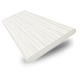 ColorizedSwatch Natural Bamboo Snow Wooden Blind - 50mm Slat sample image 3384