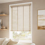 ColorizedZoom Natural Bamboo Driftwood & Praline Wooden Blind - 50mm Slat 3386