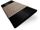 ColorizedSwatch Dark Storm & Chevron Basalt Wooden Blind - 50mm Slat sample image 3392